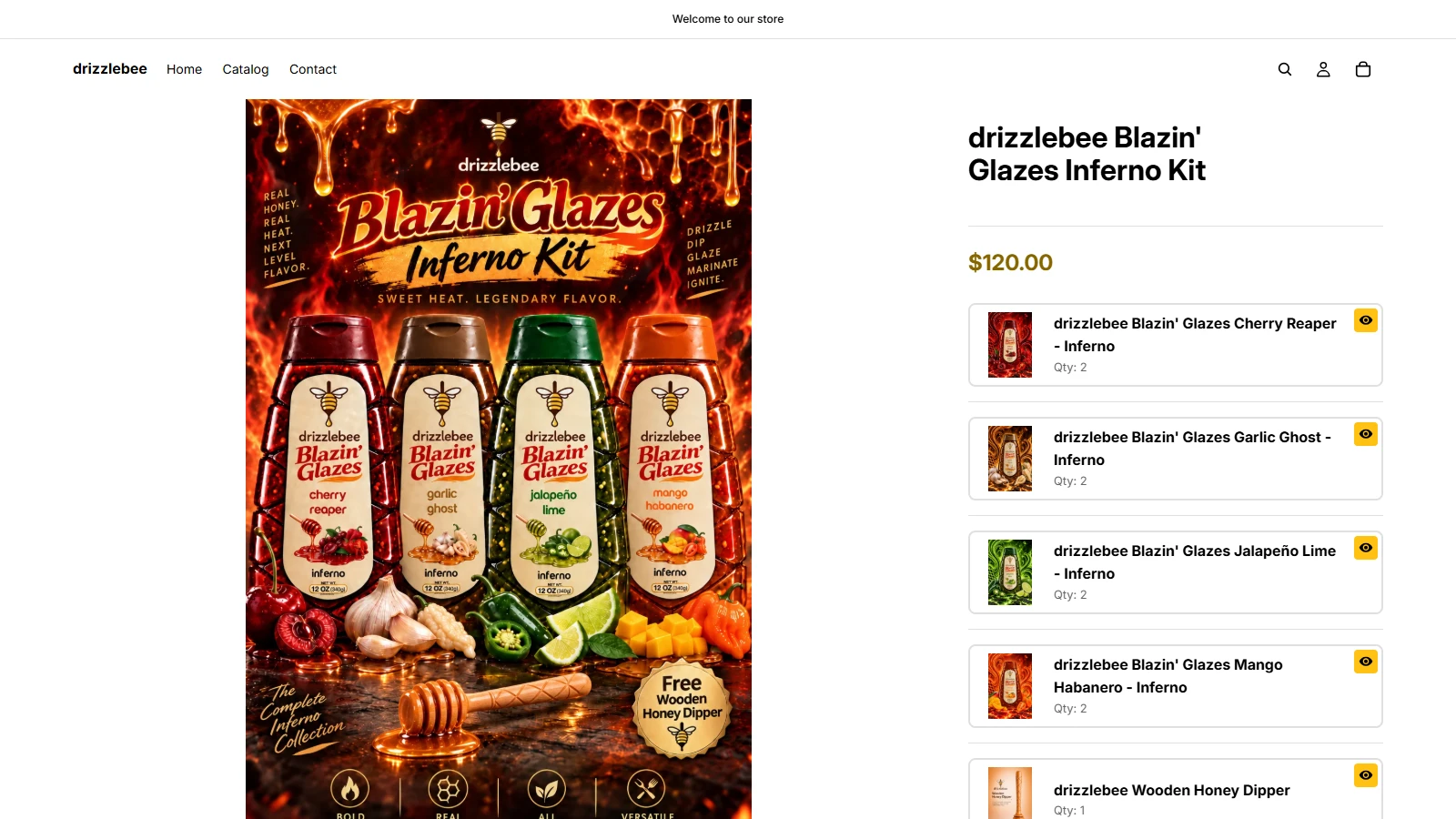 Fixed Kit product page on the storefront