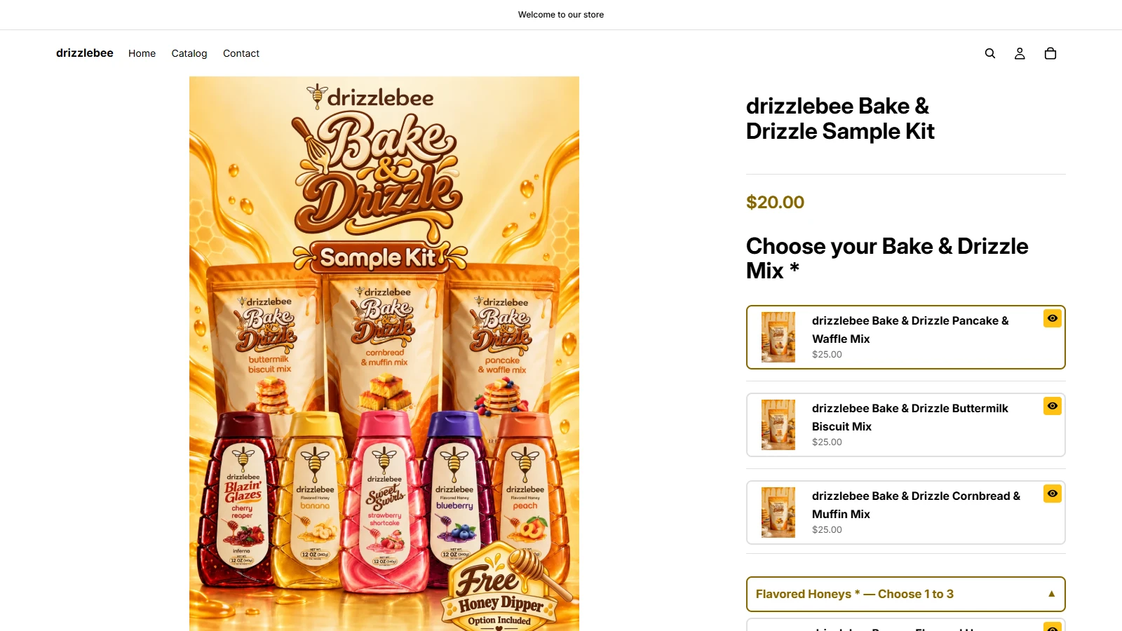 Linked Kit product page on the storefront